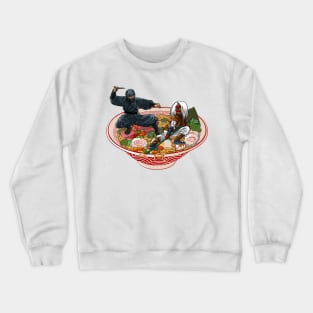 Ninjas on Ramen Crewneck Sweatshirt